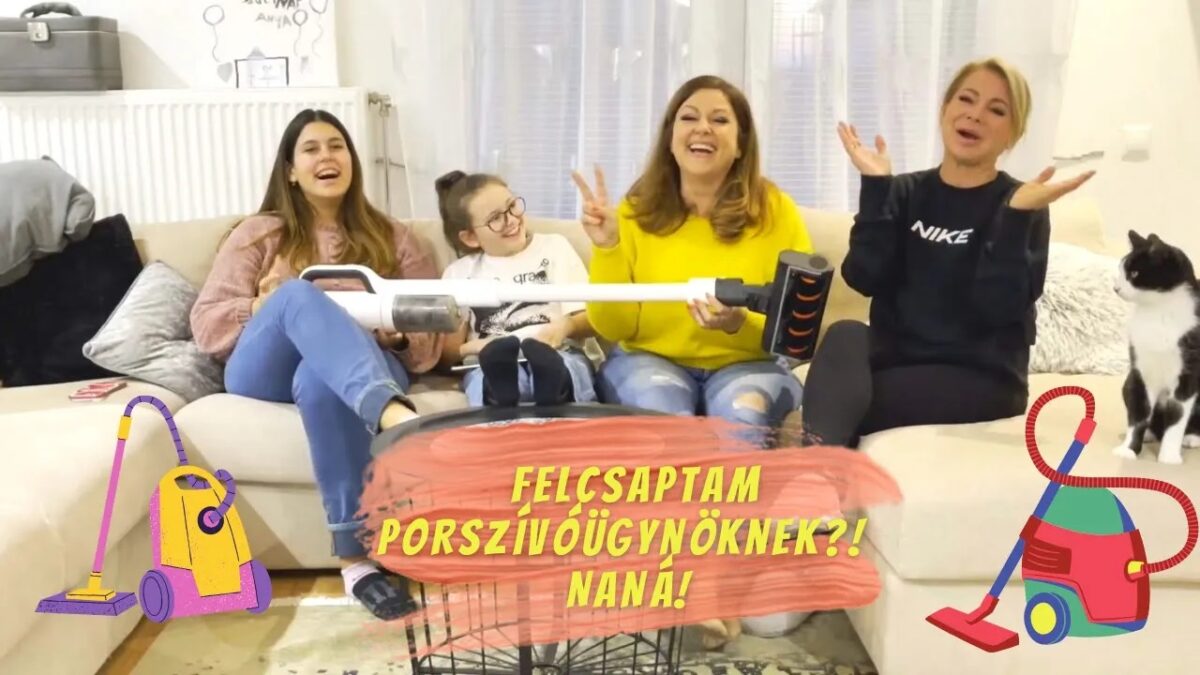 Erdélyi Mónika bemutatja a Roidmi X20 vezeték nélküli kézi porszívót
