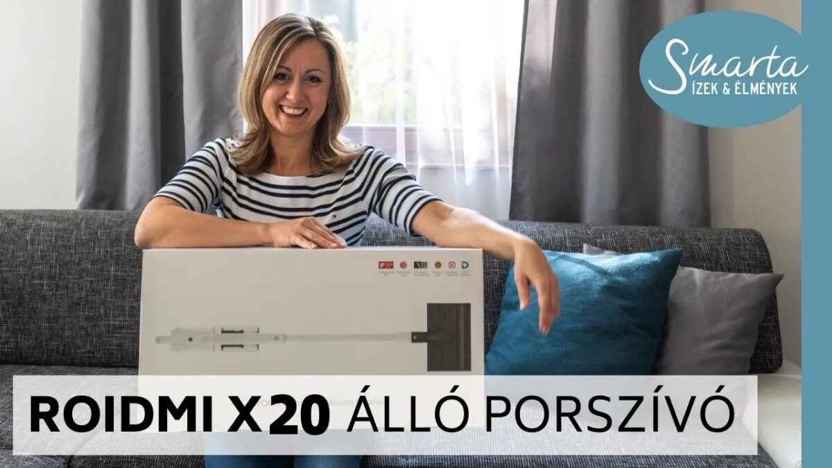 Bernáth Melinda bemutatja a Roidmi X20-at